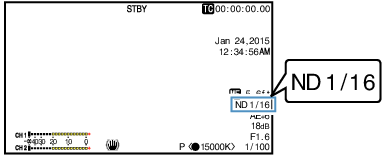 GY-HM200 NDfilterDP01